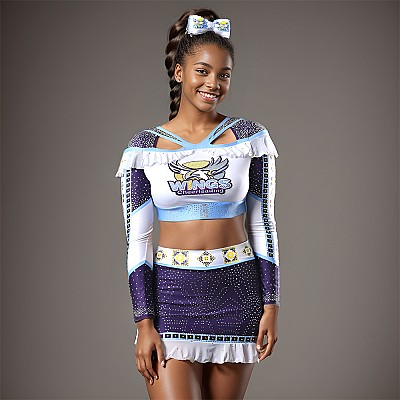 Lux Allstar cheerleading uniform_LA 48