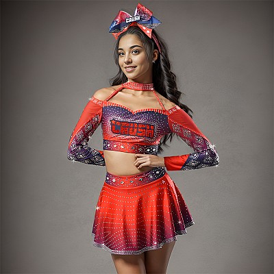 Lux Allstar cheerleading uniform_LA 58